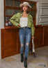 Boho Chic Jacket in Faux Leather